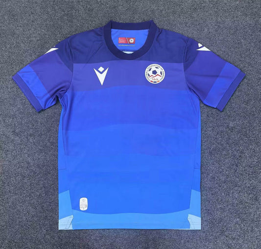 Camisola Armenia 2025 Alternativa Azul Versão Adepto