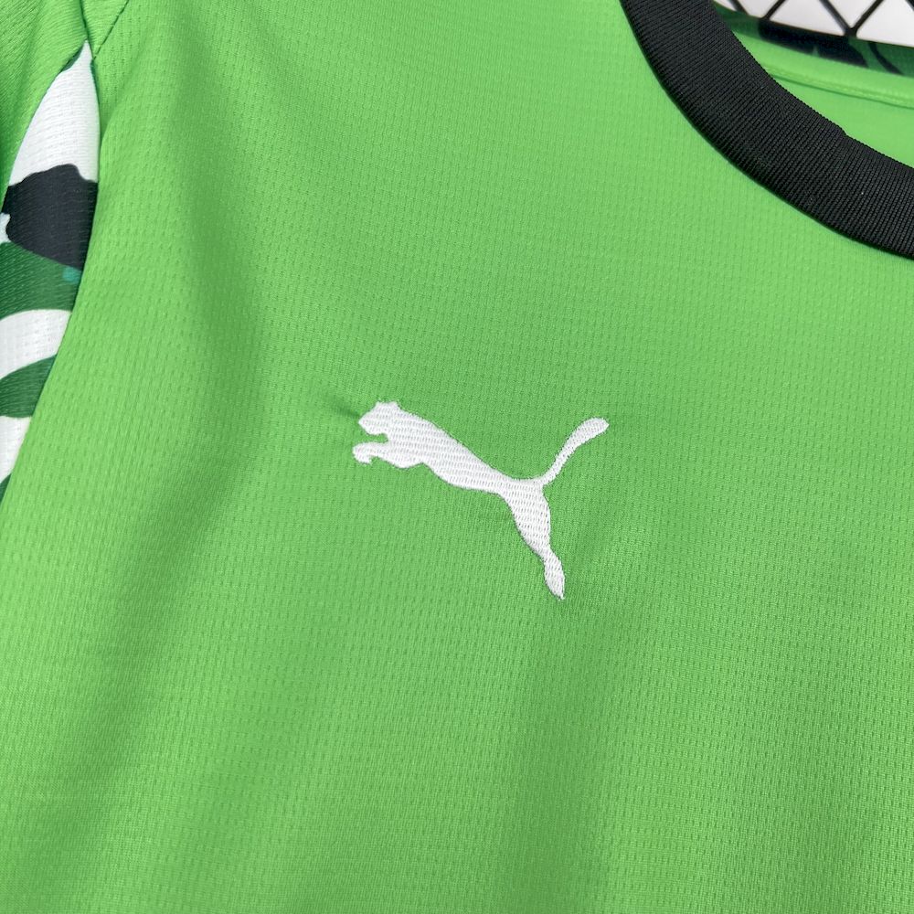 Camisola Borussia Monchengladbach 2025-26 Alternativa Verde Versão Adepto
