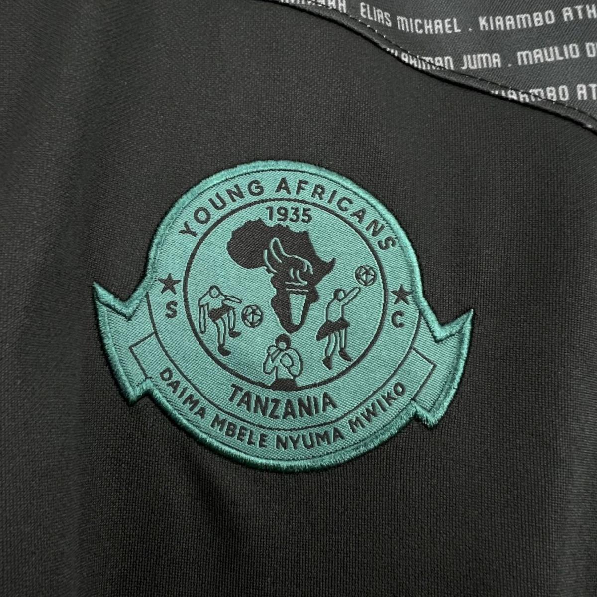 Camisola Young Africans SC 2025-26 Alternativa Preta Versão Adepto