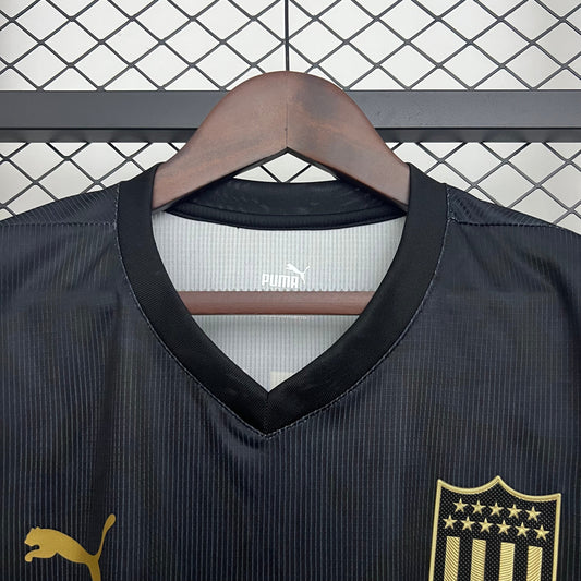 Camisola CA Penarol 2025-26 Alternativa Preta Versão Adepto