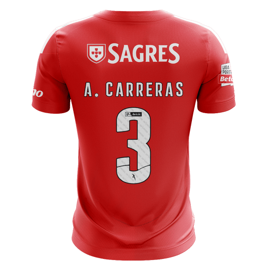 Camisola S.L.B. 2024-25 Principal Versão Adepto A. CARRERAS #3