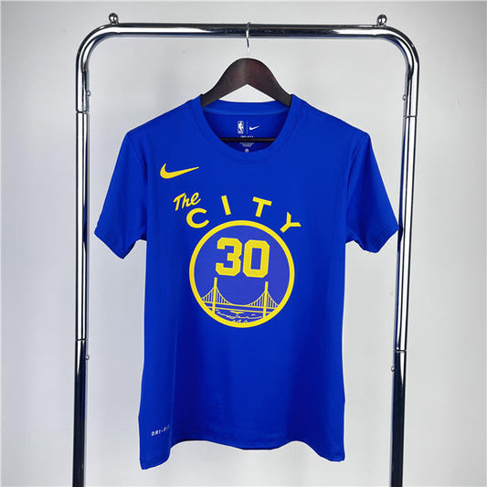 Tshirt NBA Golden State Warriors Dri-Fit Curry #30 Azul