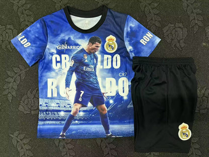 Kit Criança Real Madrid CF 2025-26 Edição Especial RONALDO #7