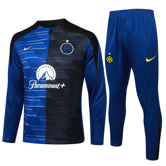 Fato de Treino Inter Milão 2024-25 - Camisola com Fecho