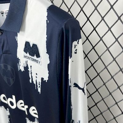Camisola Manga Comprida CF Monterrey 2025-26 Principal Versão Adepto