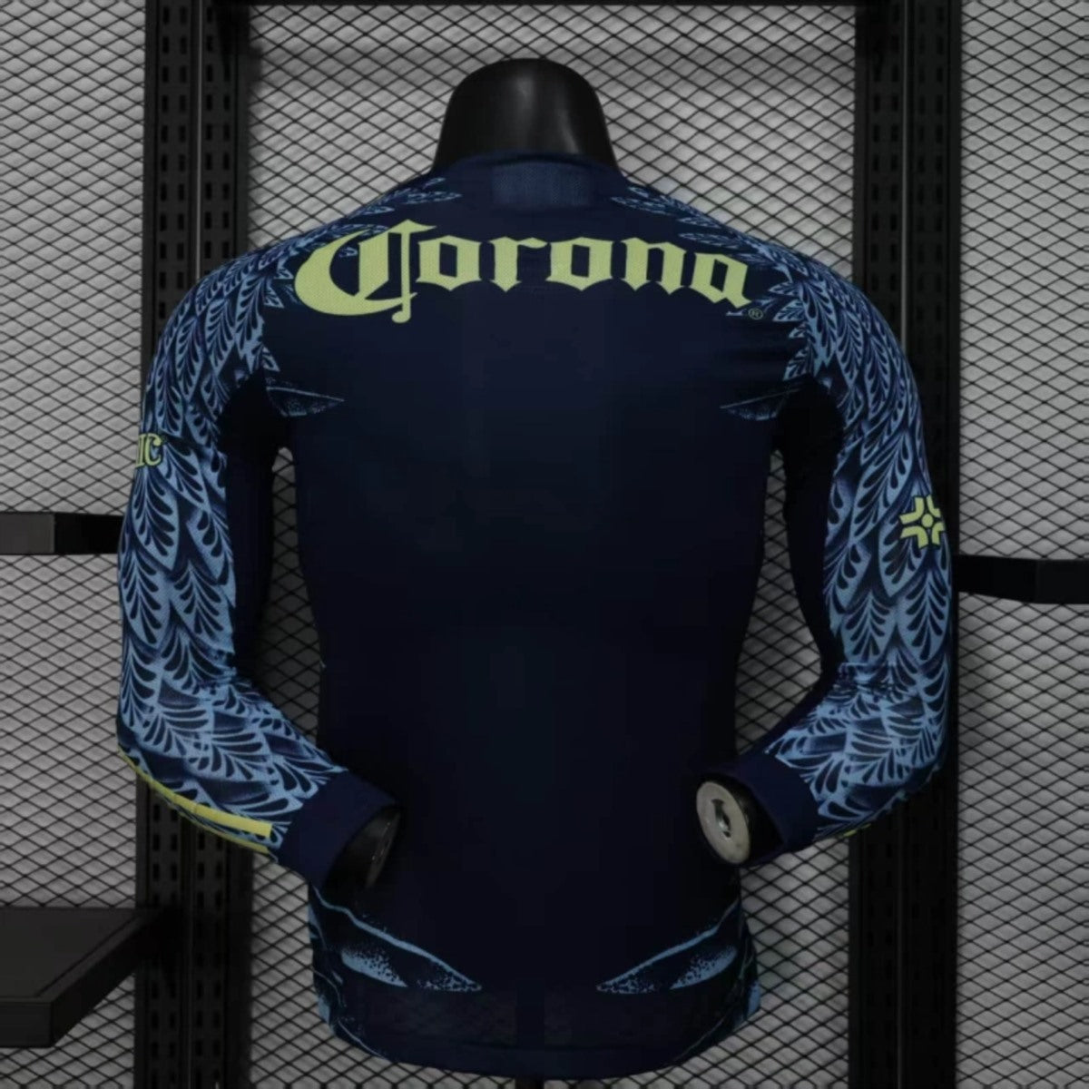 Camisola Manga Comprida CF America 2025-26 Alternativa Azul Versão Jogador