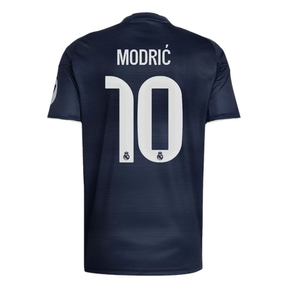 Camisola Real Madrid CF 2025-26 Alternativa Azul Escura Versão Adepto MODRIĆ #10