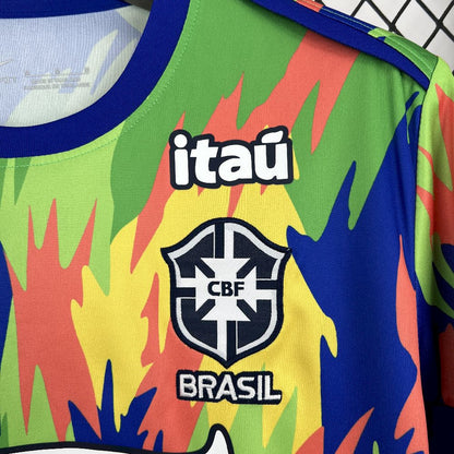 Camisola Brasil 2025 Treino Versão Adepto
