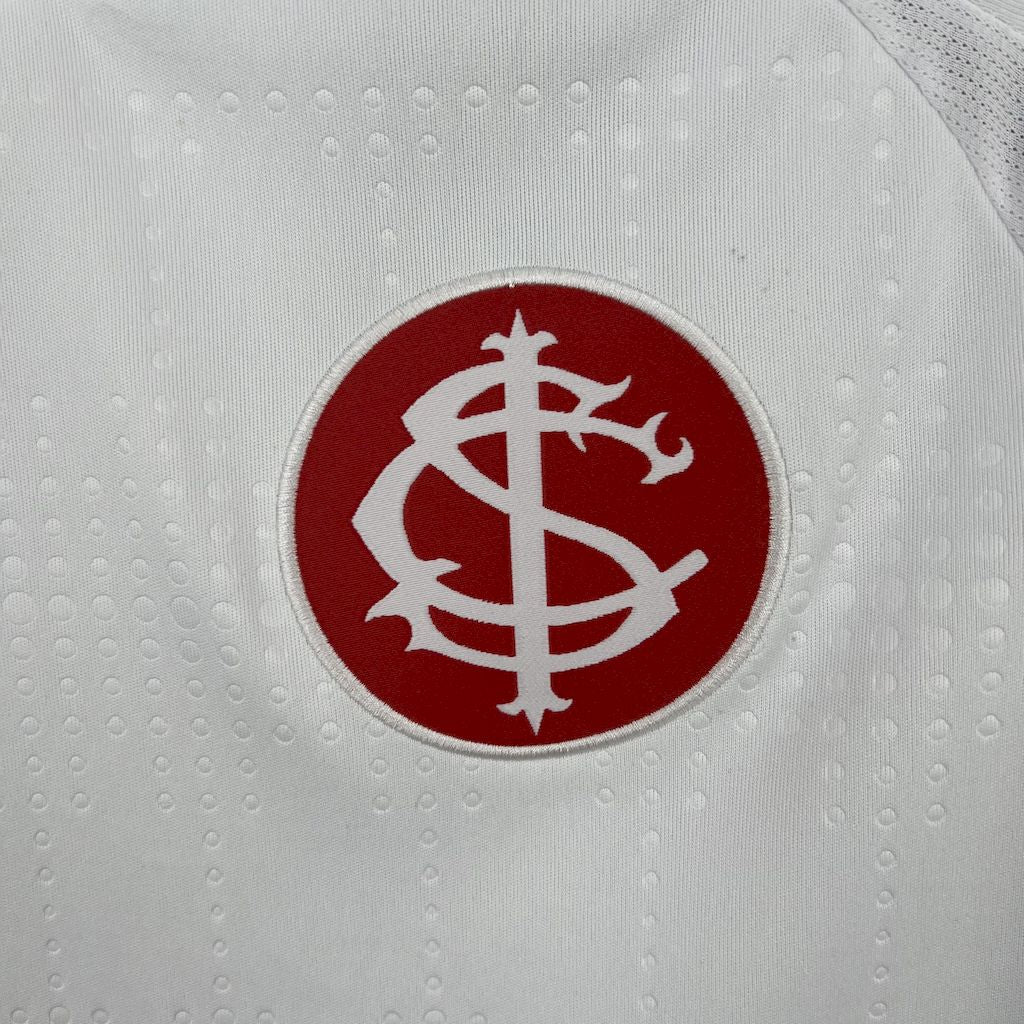 Camisola SC Internacional 2025-26 Alternativa Branca Lisa Versão Adepto