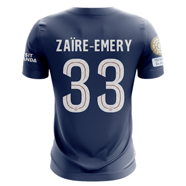 Camisola FC Paris Saint-Germain 2025-26 Principal CWC Versão Adepto ZAIRE-EMERY #33