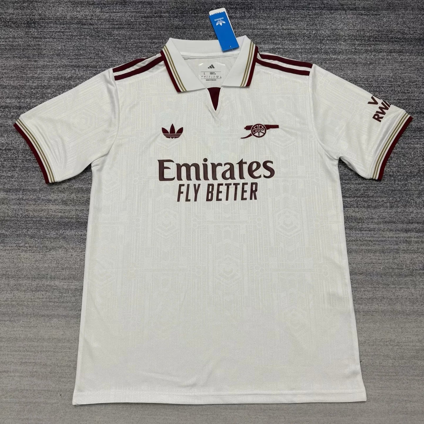 Camisola ARS 2025-26 Alternativa Branca Versão Adepto