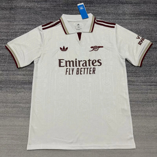 Camisola ARS 2025-26 Alternativa Branca Versão Adepto