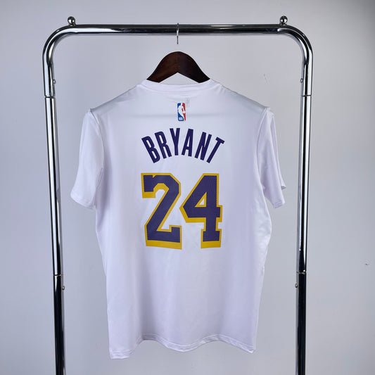 Tshirt NBA Los Angeles Lakers Dri-Fit Bryant #24 Branca