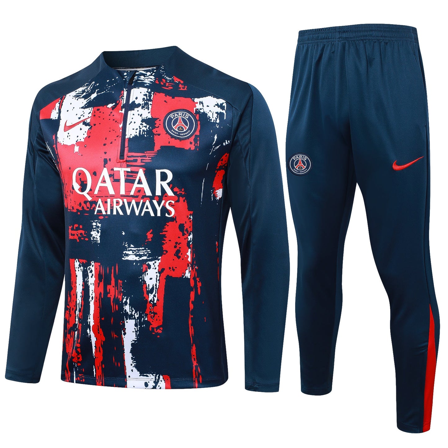 Fato de Treino FC Paris Saint-Germain 2025-26 - Camisola com Fecho