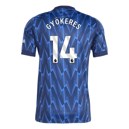 Camisola ARS 2025-26 Alternativa Azul Versão GYÖKERES #14