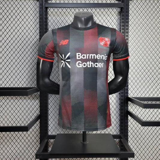 Camisola Bayer 04 Leverkusen 2025-26 Principal Versão Jogador