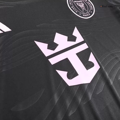 Camisola Inter Miami CF 2024-25 Alternativa Preta Versão Adepto MESSI #10
