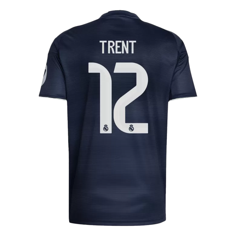 Camisola Real Madrid CF 2025-26 Alternativa Azul Escura Versão Adepto TRENT #12