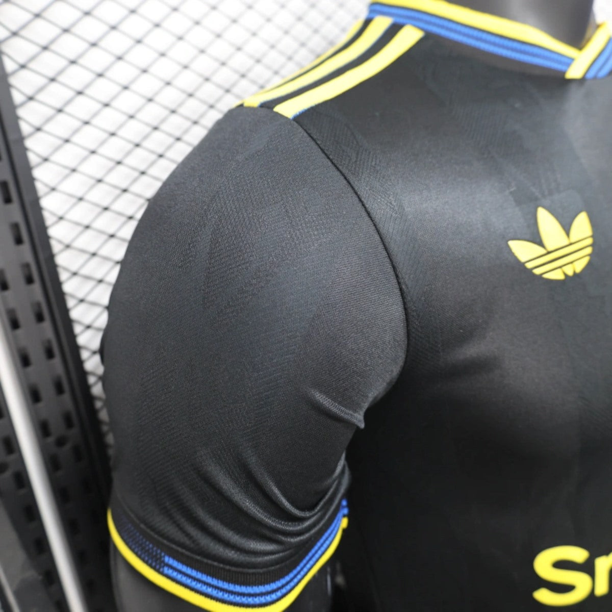 Camisola M-United 2025-26 Alternativa Preta Versão Jogador