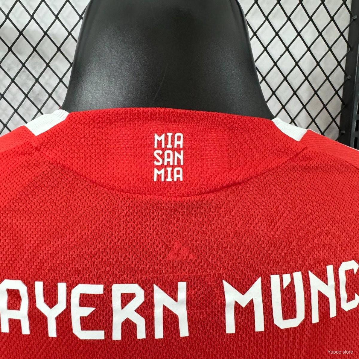 Camisola Manga Comprida FC Bayern Munique 2025-26 Principal Versão Jogador