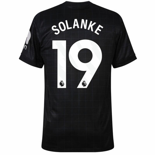 Camisola TOT 2025-26 Alternativa Preta Versão Adepto SOLANKE #19