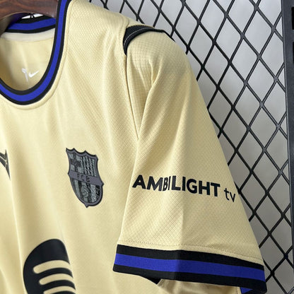 Camisola FC Barcelona 2025-26 Alternativa Amarela Versão Adepto