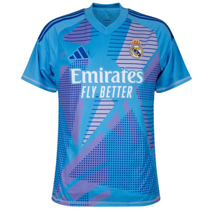 Camisola Real Madrid CF 2024-25 Guarda-Redes Versão Adepto COURTOIS #1
