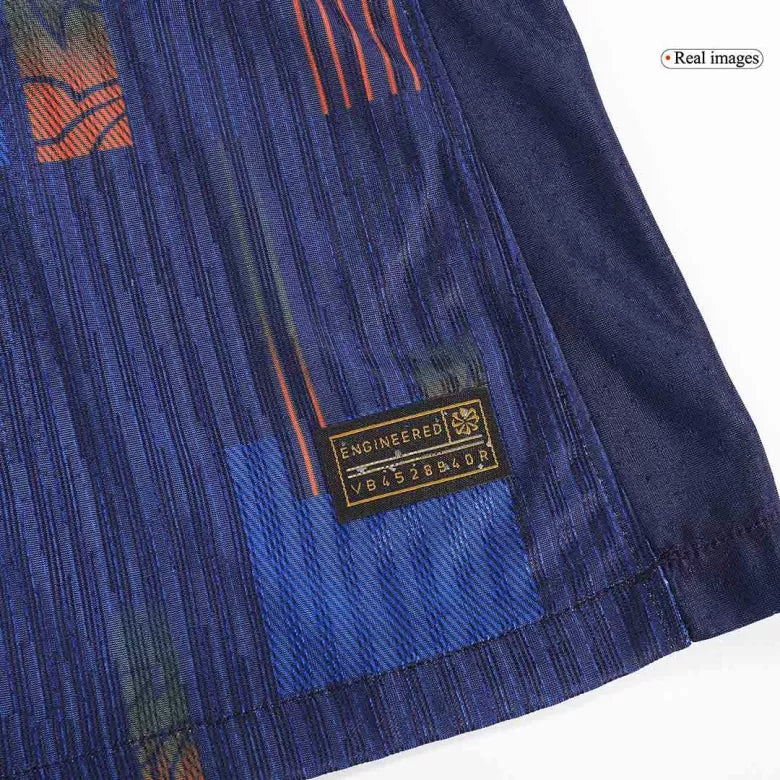 Camisola Paises Baixos 2024 Alternativa Azul Versão Adepto (Entrega Imediata)