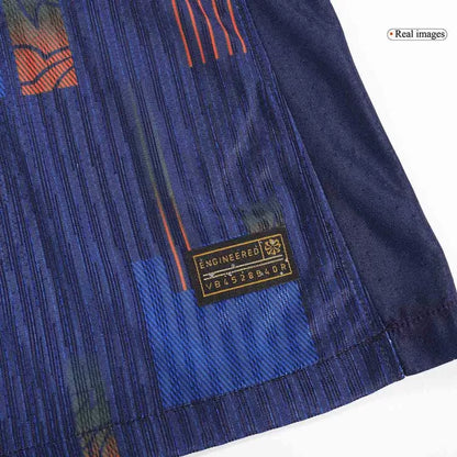 Camisola Paises Baixos 2024 Alternativa Azul Versão Adepto (Entrega Imediata)