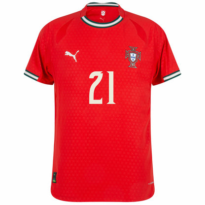 Camisola Portugal 2025 Principal Versão Adepto DIOGO J. #21