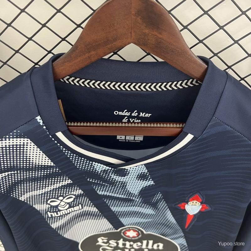 Camisola Celta Vigo 2025-26 Alternativa Azul Versão Adepto