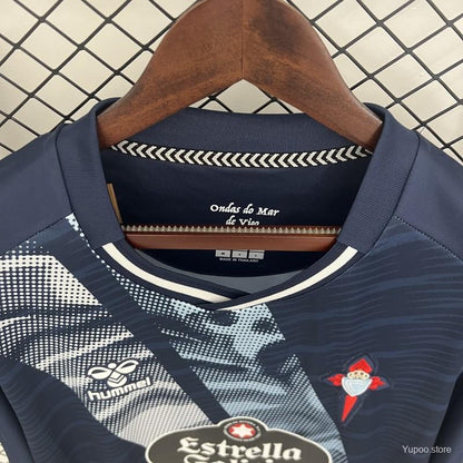 Camisola Celta Vigo 2025-26 Alternativa Azul Versão Adepto