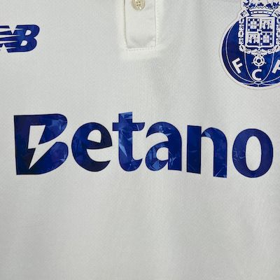 Camisola FCP 2025-26 Alternativa Branca Versão Adepto