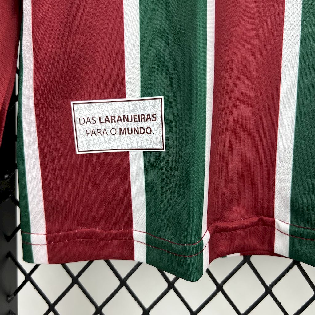 Camisola Manga Comprida Fluminense FC 2025-26 Principal Versão Adepto
