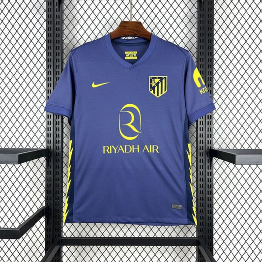 Camisola Atletico Madrid 2025-26 Alternativa Azul Versão Adepto