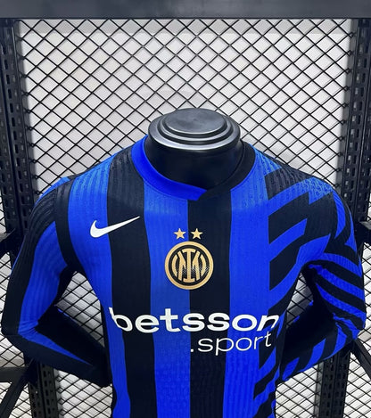 Camisola Manga Comprida Inter Milão 2024-25 Principal Versão Jogador