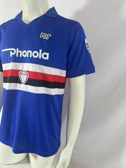 Camisola Sampdoria 1987-88 Principal