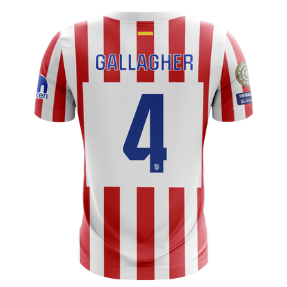 Camisola Atletico Madrid 2025-26 Principal CWC Versão Adepto GALLAGHER #4