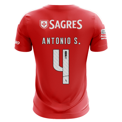Camisola S.L.B. 2024-25 Principal Versão Adepto ANTONIO S. #4