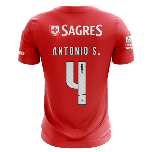 Camisola S.L.B. 2024-25 Principal Versão Adepto ANTONIO S. #4