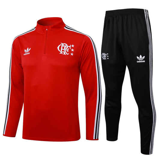 Fato de Treino Flamengo 2024-25 - Camisola com Fecho