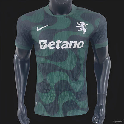 Camisola SCP 2025-26 Alternativa Verde Versão Jogador