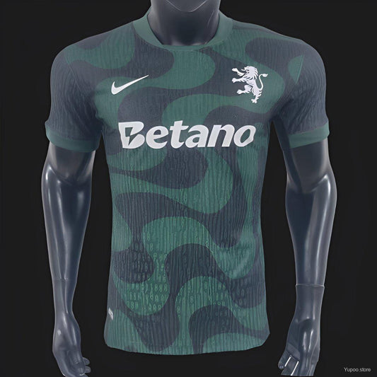 Camisola SCP 2025-26 Alternativa Verde Versão Jogador