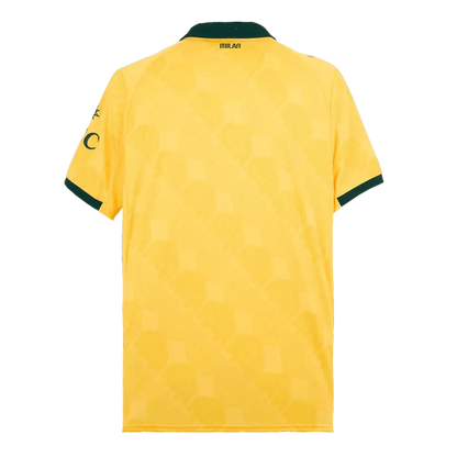 Camisola Ac Milan 2025-26 Alternativa Amarela Versão Adepto