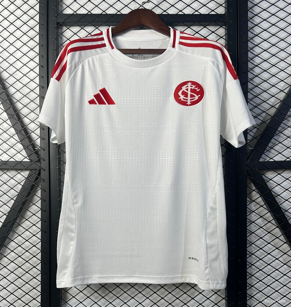 Camisola SC Internacional 2025-26 Alternativa Branca Lisa Versão Adepto