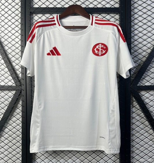 Camisola SC Internacional 2025-26 Alternativa Branca Lisa Versão Adepto