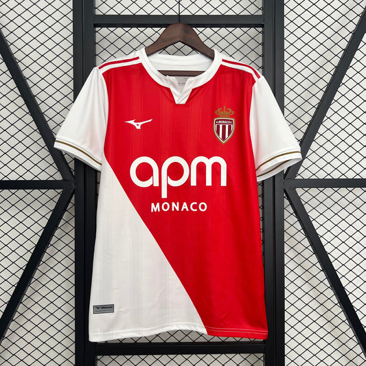 Camisola AS Monaco 2025-26 Principal Versão Adepto