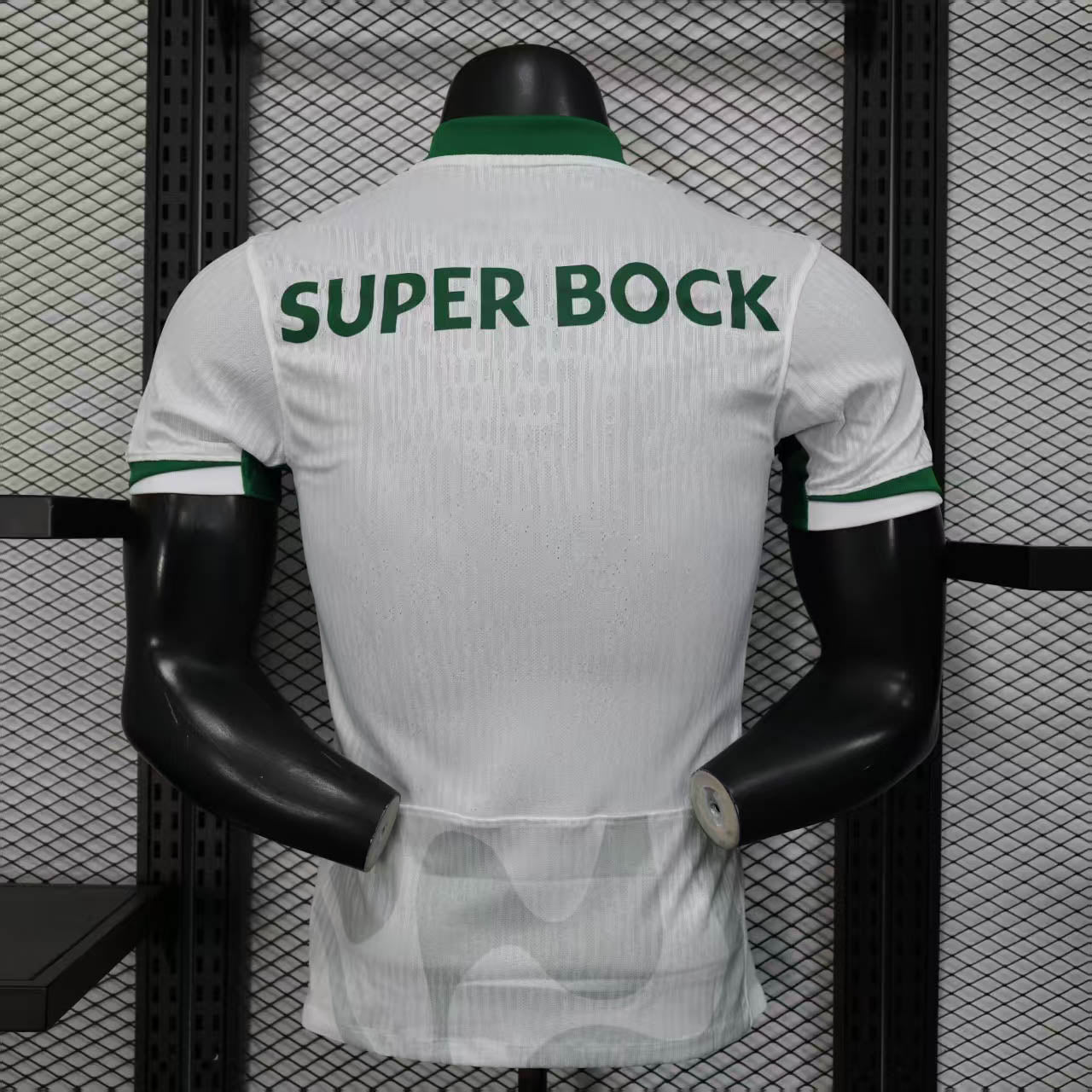 Camisola SCP 2025-26 Alternativa Branca Versão Jogador
