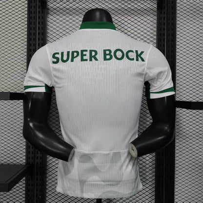 Camisola SCP 2025-26 Alternativa Branca Versão Jogador