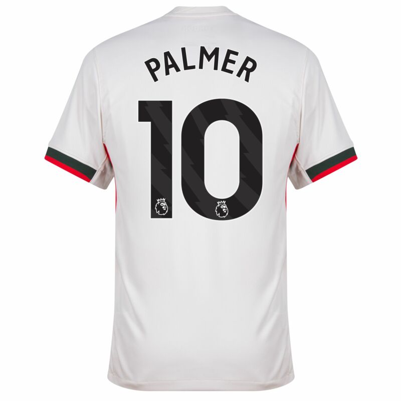 Camisola CHE 2025-26 Alternativa Branca Versão Adepto PALMER #10